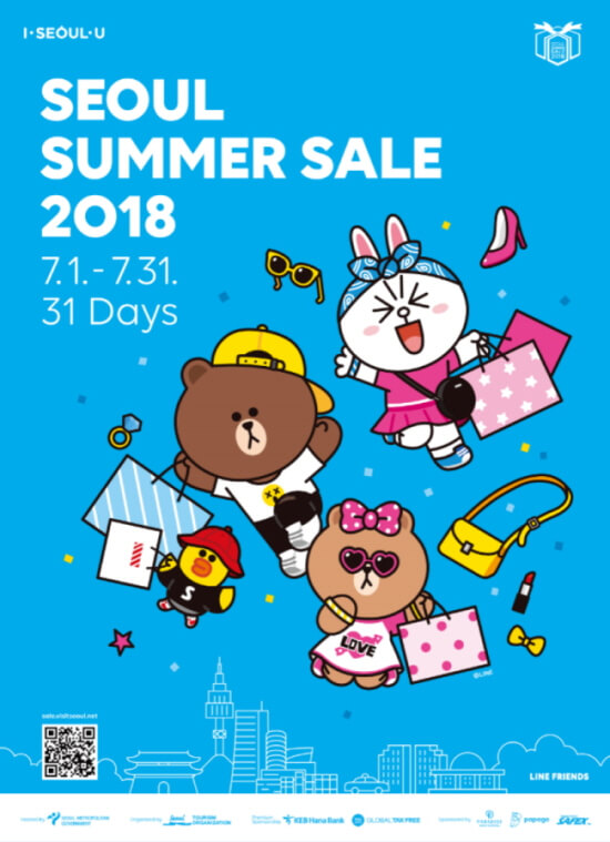 Seoul Summer Sale Berlangsung hingga 31 Juli 2018