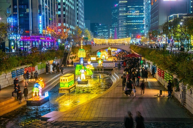 Festival Lampion Seoul Dibuka di Empat Zona Wisata Khusus