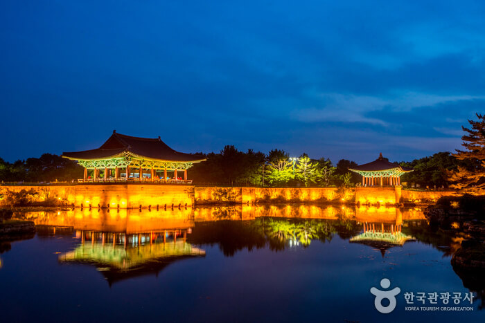 Istana Gyeongju Donggung dan Danau Wolji