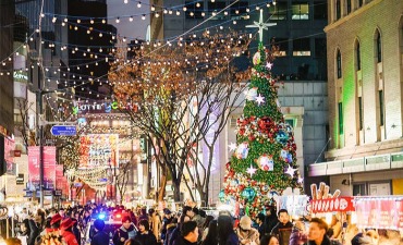 Kemeriahan Natal di Seoul