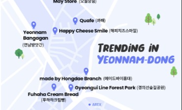 Jelajahi Yeonnam-dong, Taman Bermain Gen Y & Z!