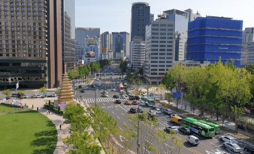 Nikmati Wisata Jalan Kaki atau Bersepeda di Sejong-daero Saramsup-gil di Seoul