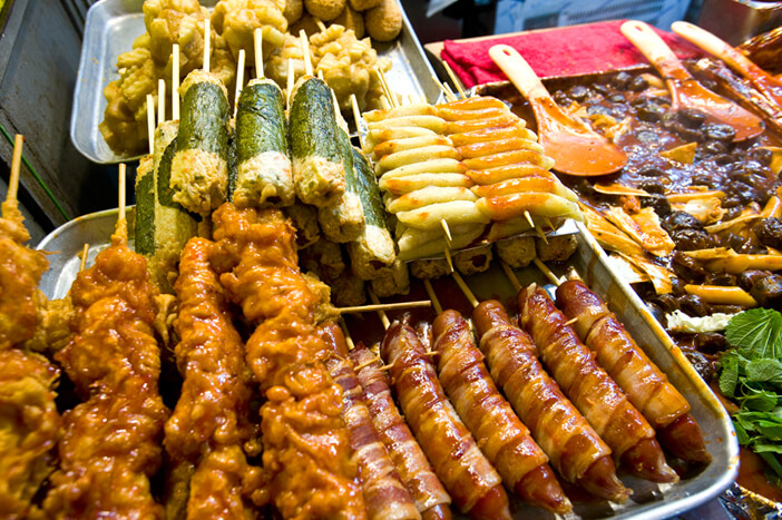 Photo_Stasiun Dongdaemun – Makanan jalanan dari kios-kios makanan