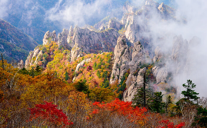 Photo_Musim gugur di Gunung Seoraksan1