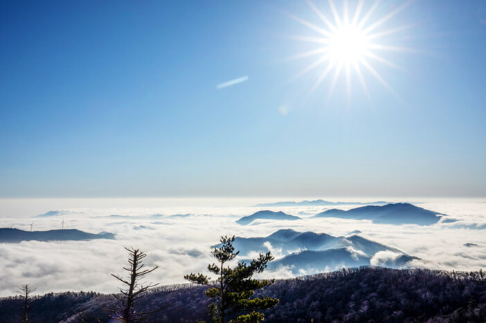 Photo_Pemandangan dari gondola dan puncak Gunung Balwangsan 