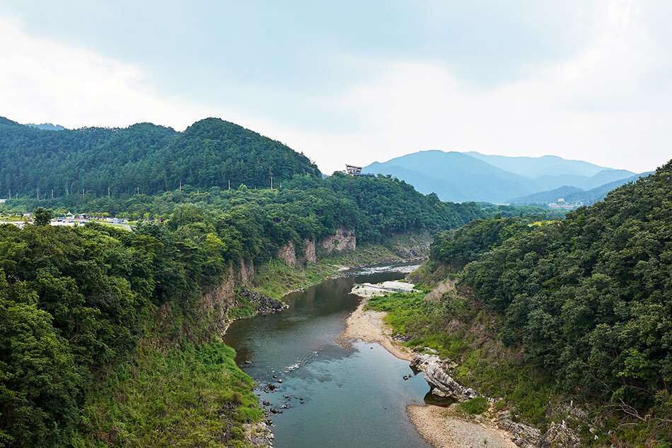Photo_pemandangan sungai hantangang
