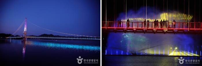 Photo_Jembatan Gantung Yedangho & Air Mancur Musik