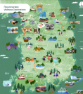 Recommended Wellness Destination Map 2021